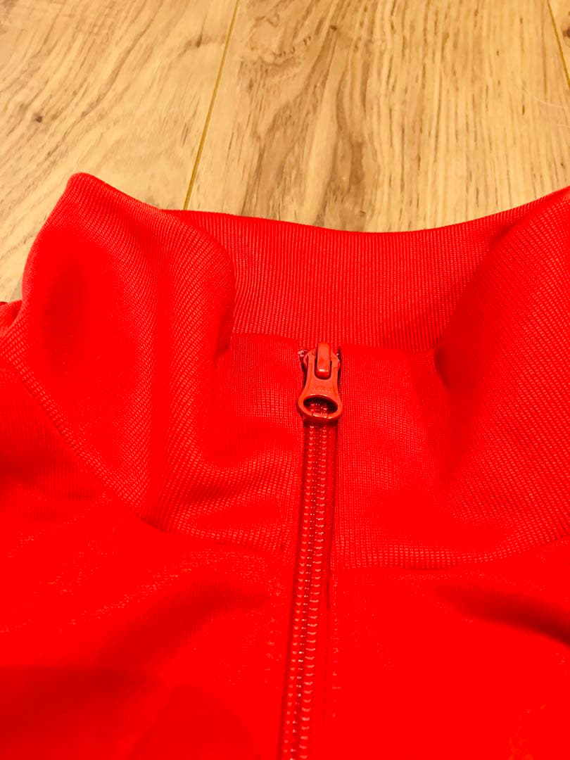 アーセナル adidas トラックジャケット 赤白 古着　XL