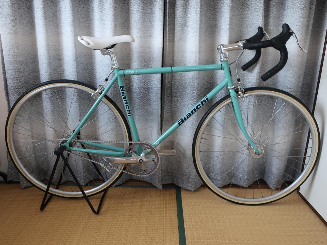 ★希少 格安 ビアンキ ピストバイク PISTA Bianchi 自転車クロモリ