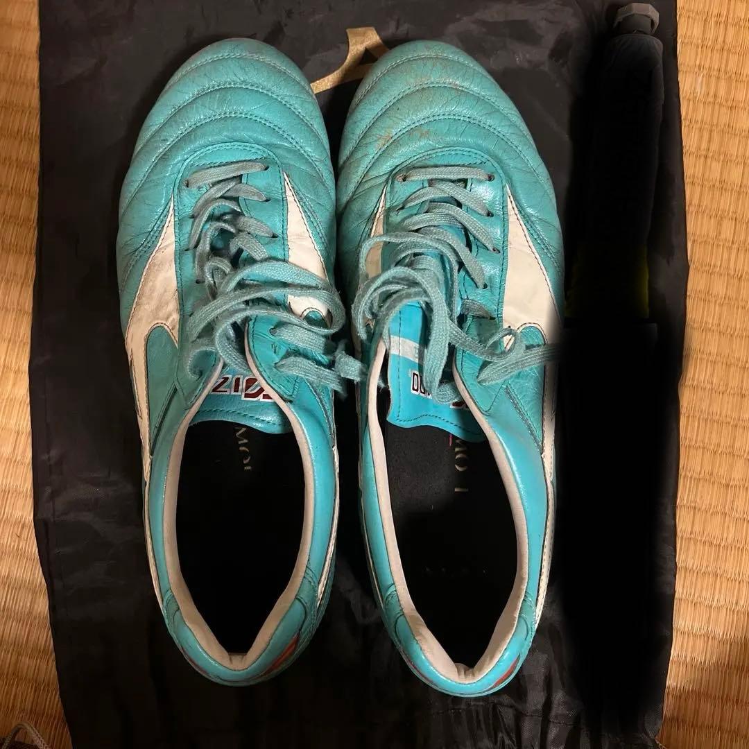 MORELIA2水色 限定色サッカーシューズ