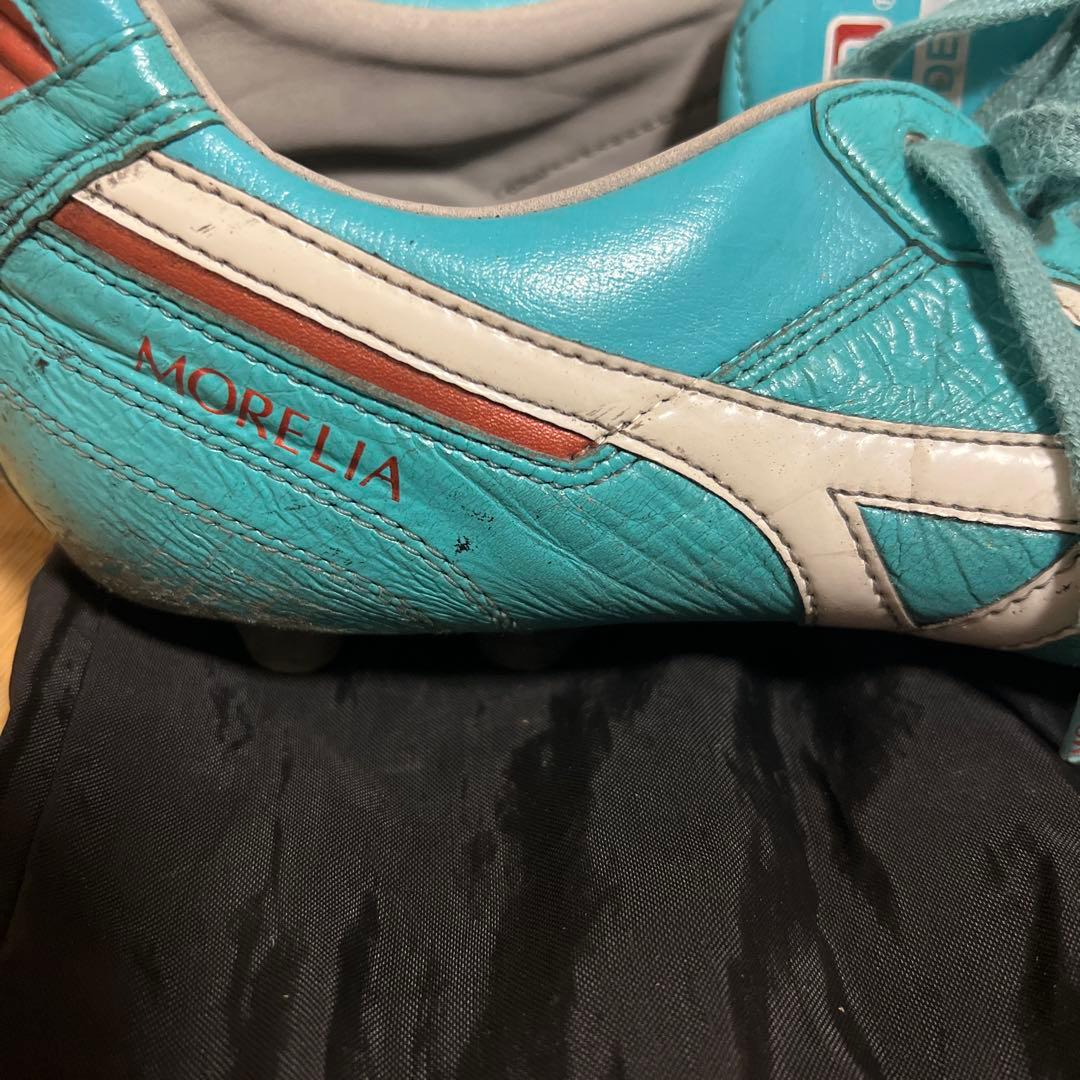 MORELIA2水色 限定色サッカーシューズ