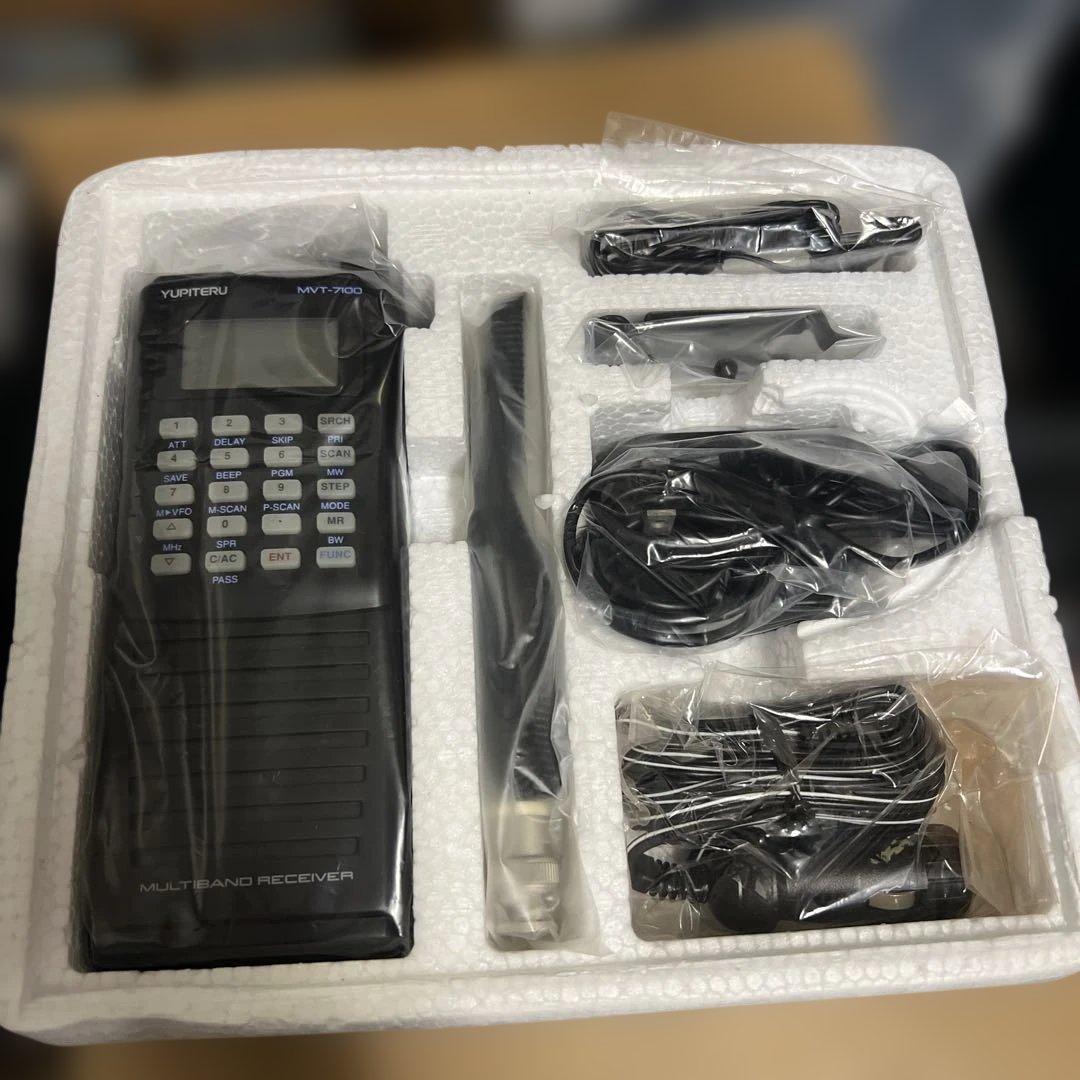 YUPITERU ユピテル MVT-7100 マルチバンド受信機 ジャンク品