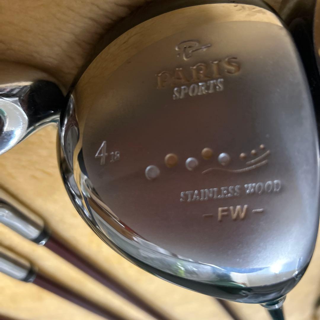 PARIS SPORTS レディースクラブセット 7本セット 中古