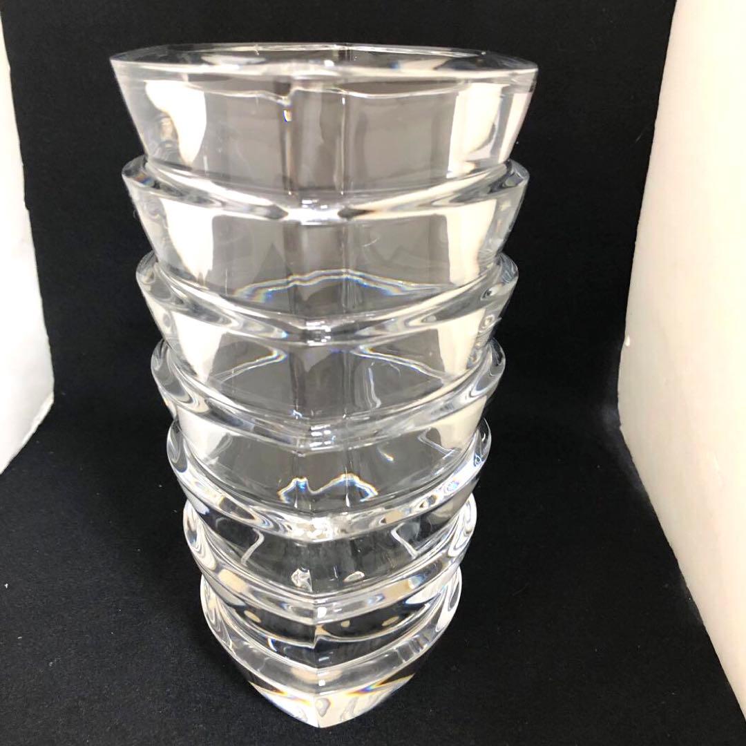 BACCARAT バカラ ココフラワーベース　クリスタル　クリア　花瓶