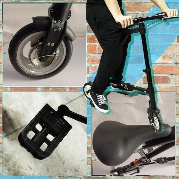 折りたたみ自転車 チューブレス 軽量 折りたたみ 自転車 超軽量 ブラ[0ru3