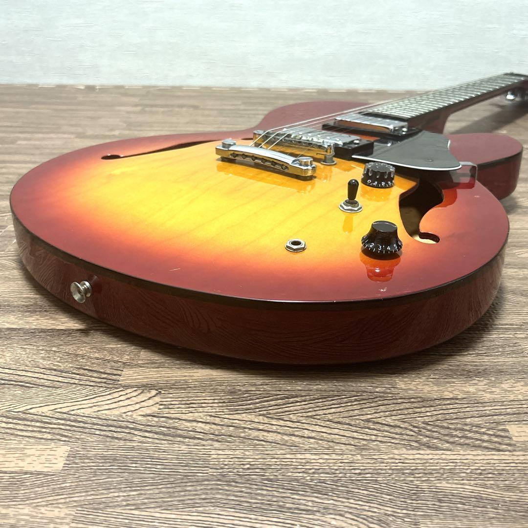 【動作品】 Ibanz セミアコ メイプルボディ ヴィンテージギター
