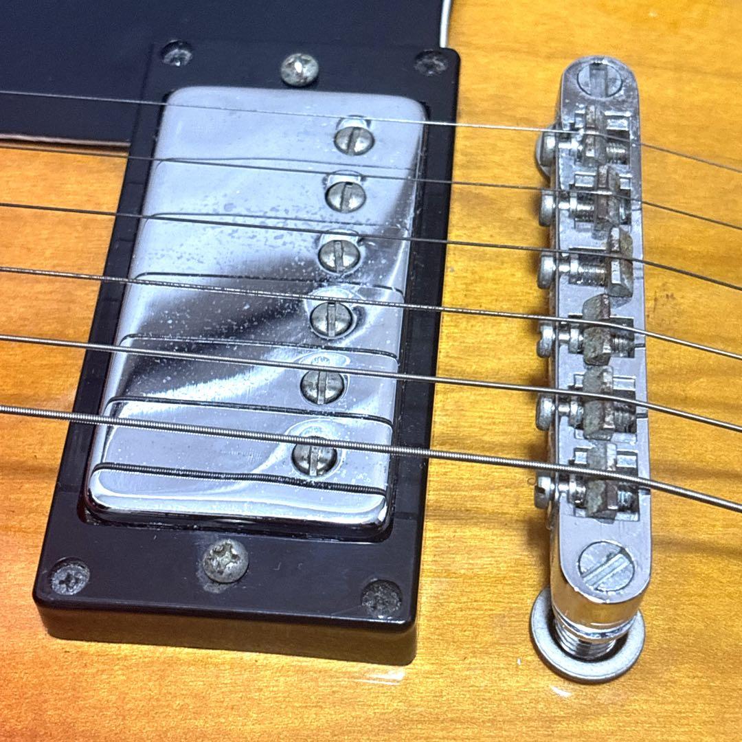 【動作品】 Ibanz セミアコ メイプルボディ ヴィンテージギター