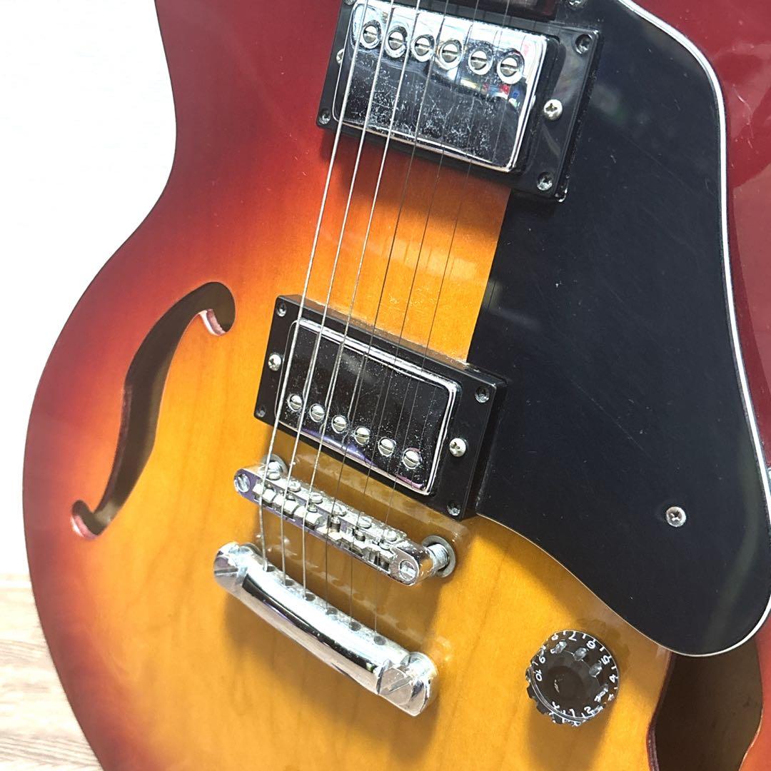 【動作品】 Ibanz セミアコ メイプルボディ ヴィンテージギター