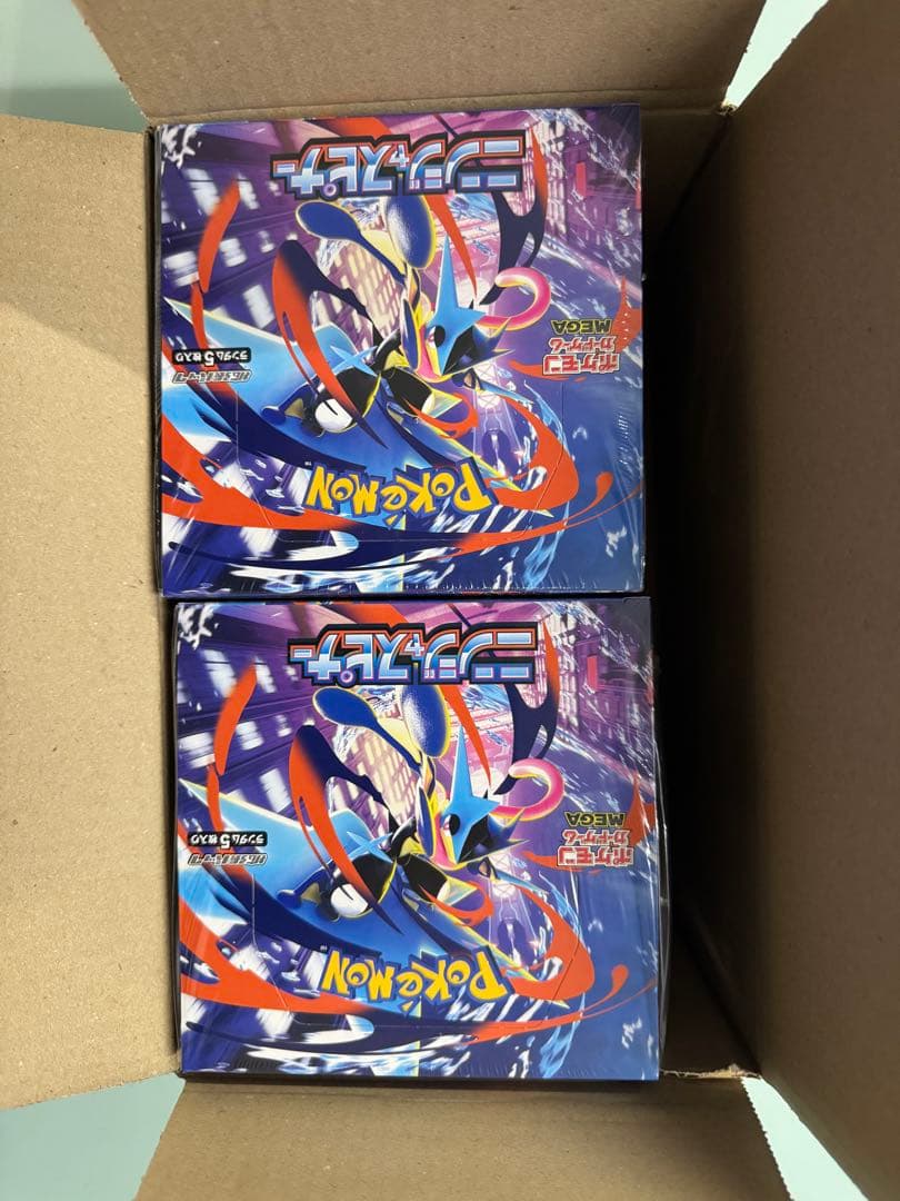 新品未開封シュリンク付きポケモンカードゲーム ニンジャスピナー8BOXセット