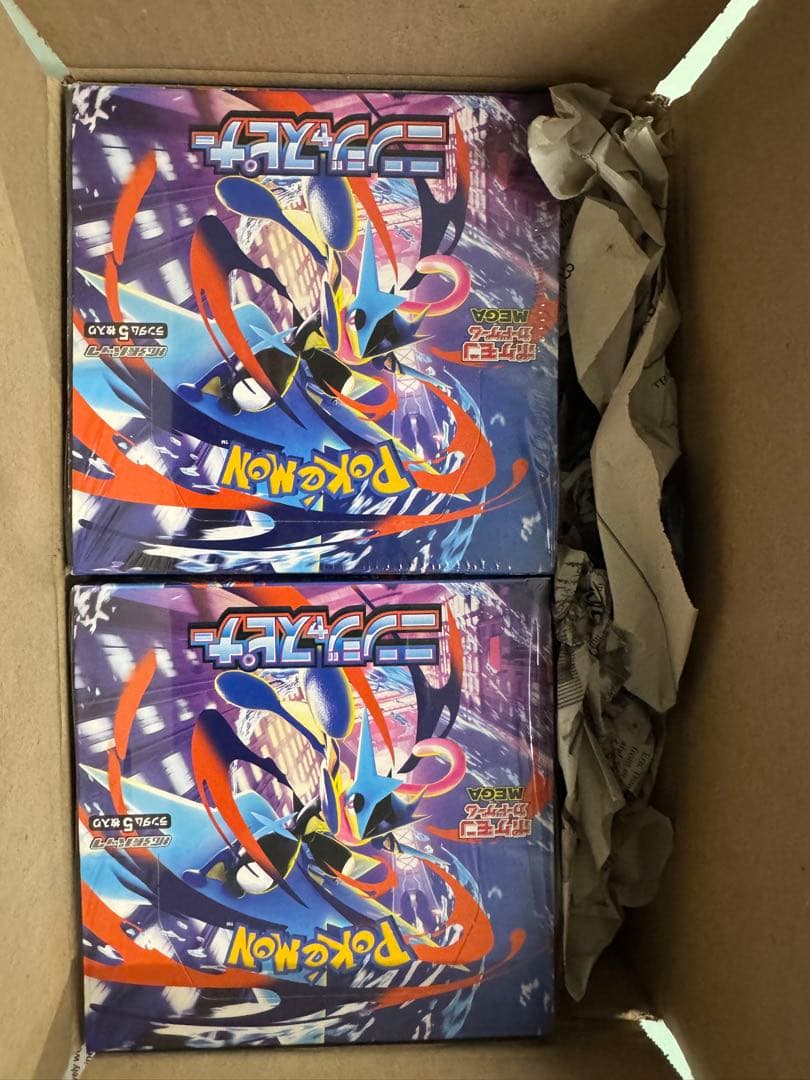 新品未開封シュリンク付きポケモンカードゲーム ニンジャスピナー8BOXセット