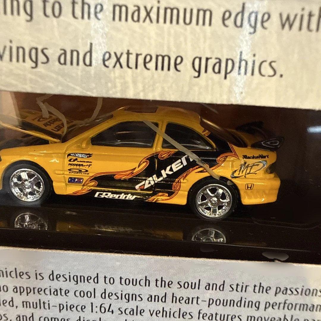 ミニカー No285.Hot Wheels 100% HONDA CIVIC Si