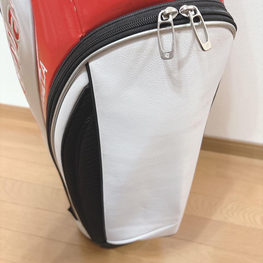 K383 TaylorMade キャディバック 白赤