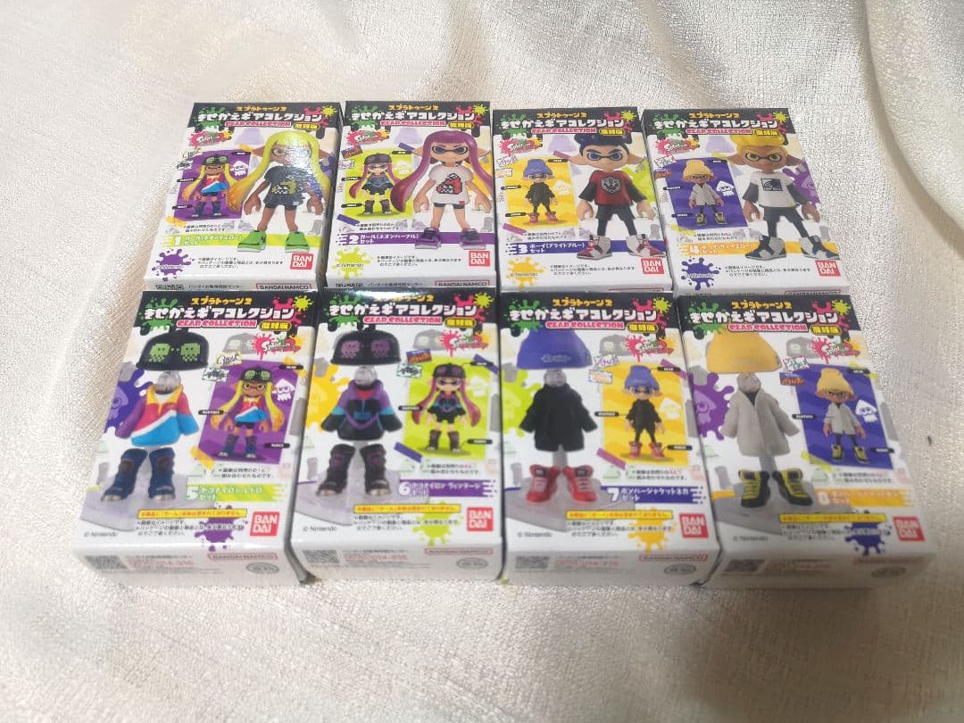 新品未開封　スプラトゥーン2　着せ替えギアコレクション復刻版　2セット