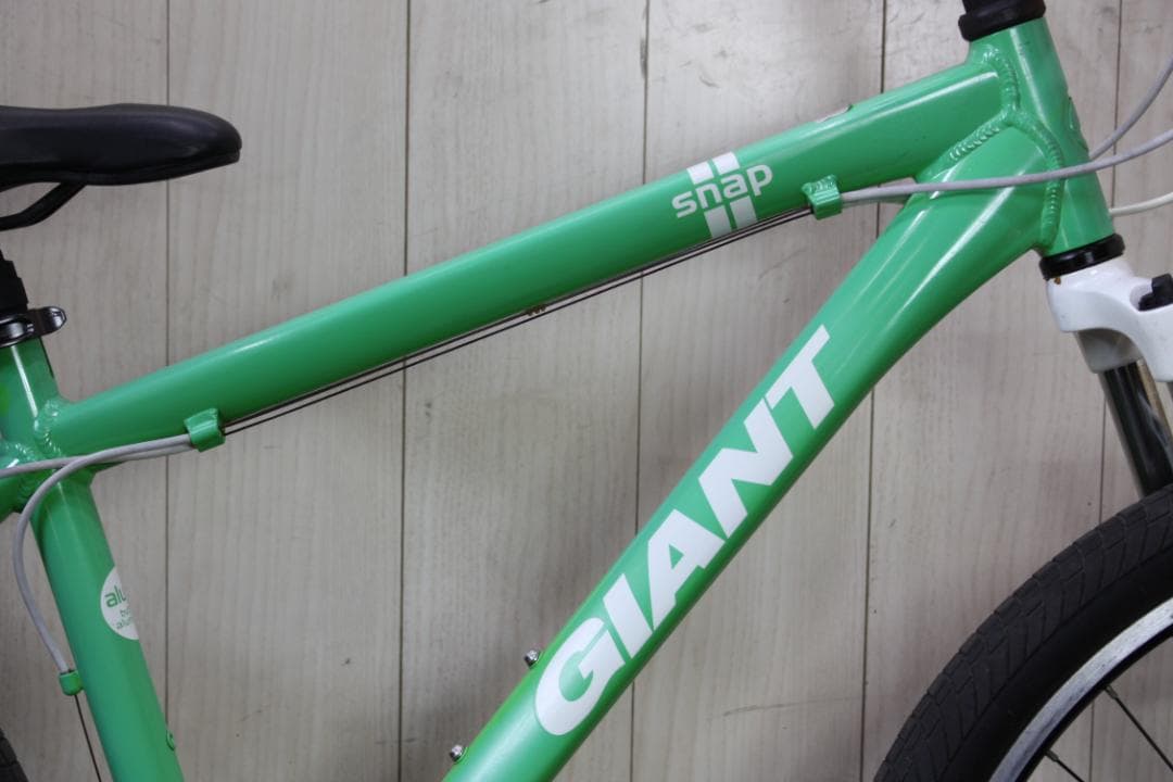 GIANT SNAP 26型 アルミ 21速 430mm MTB GREEN