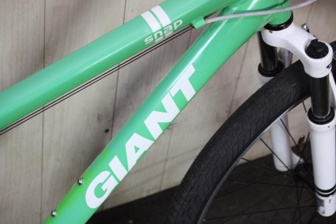 GIANT SNAP 26型 アルミ 21速 430mm MTB GREEN