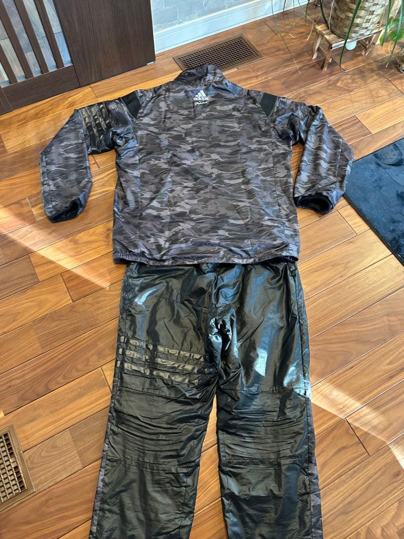 adidas Pro迷彩柄 ジャージ上下セット