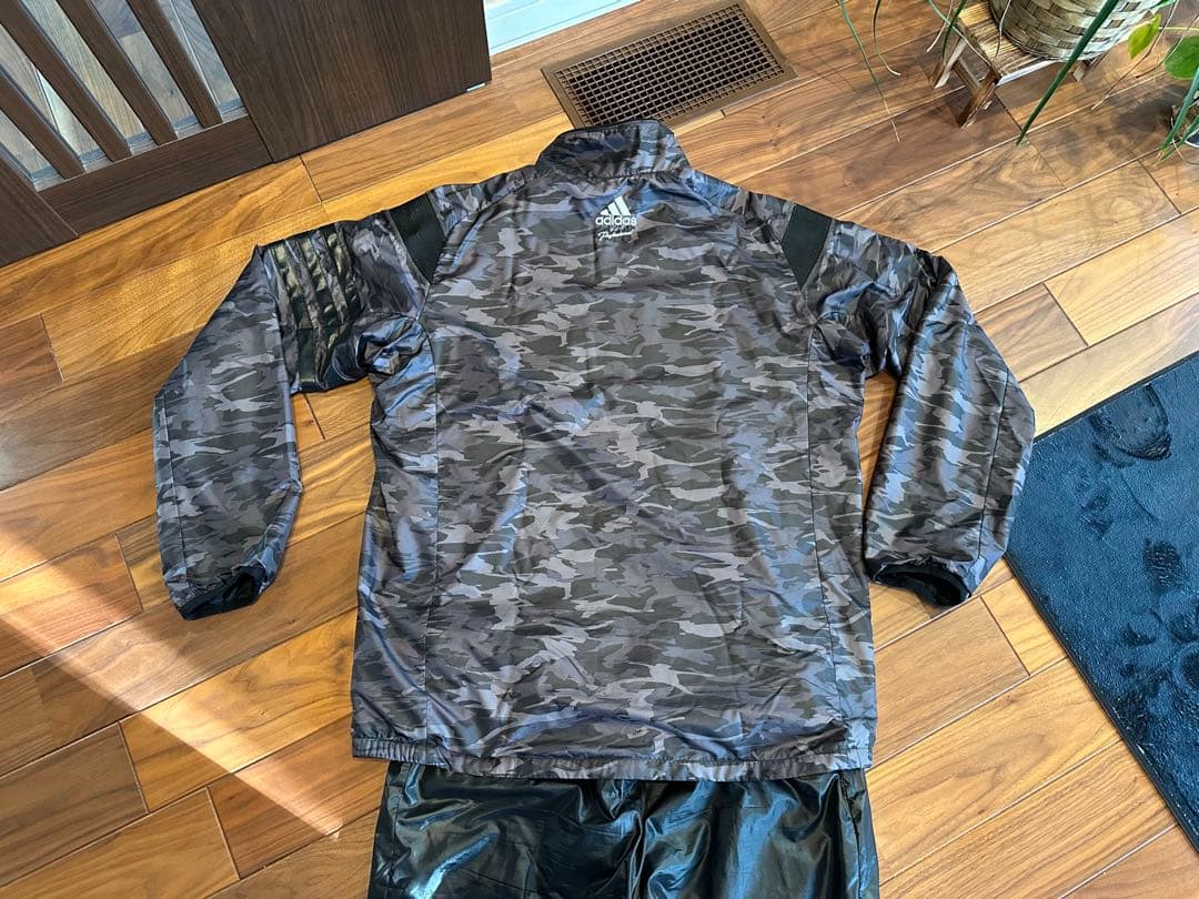 adidas Pro迷彩柄 ジャージ上下セット