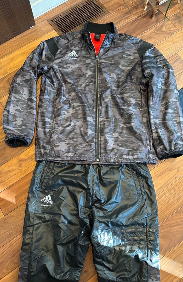 adidas Pro迷彩柄 ジャージ上下セット