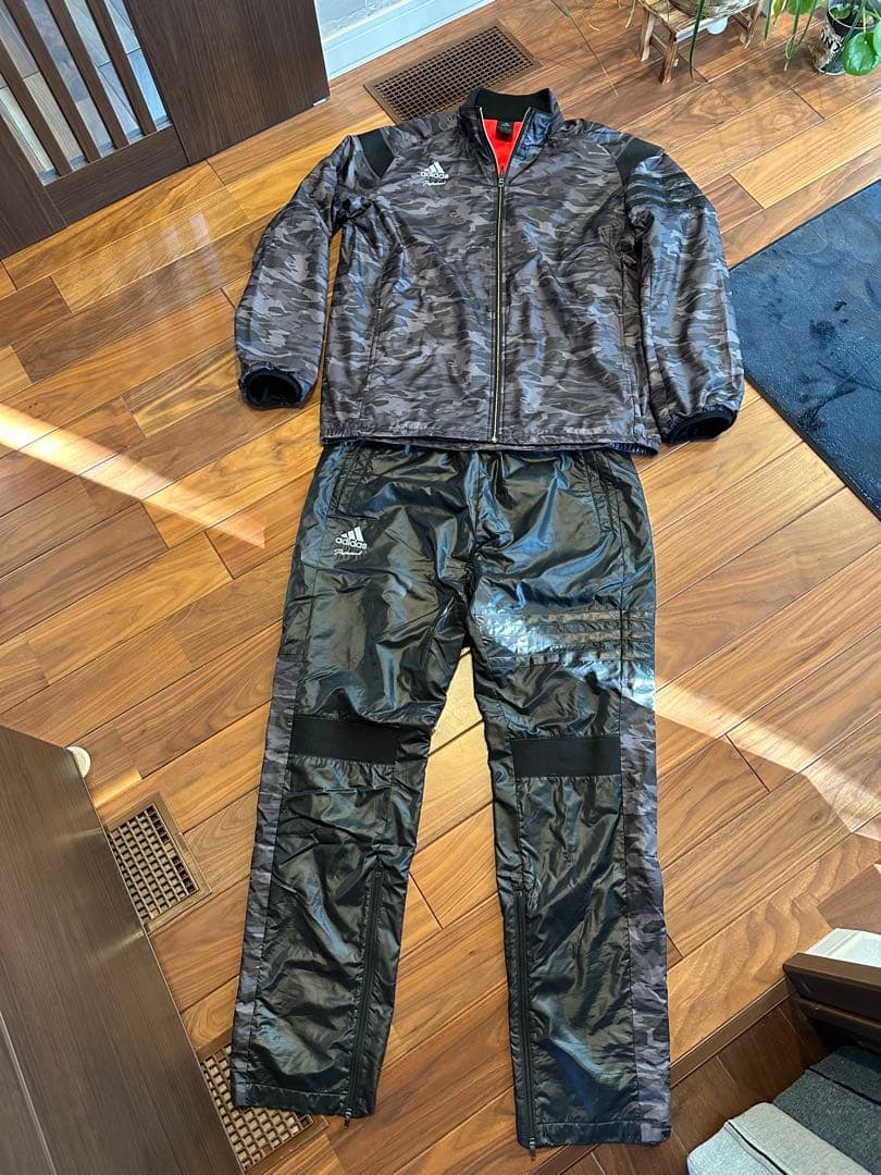 adidas Pro迷彩柄 ジャージ上下セット