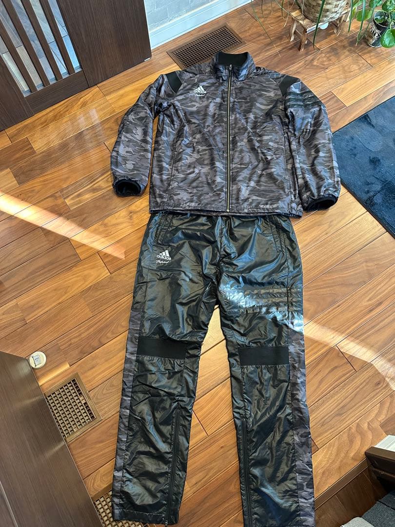 adidas Pro迷彩柄 ジャージ上下セット