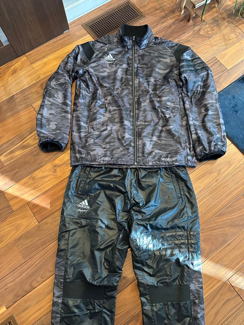 adidas Pro迷彩柄 ジャージ上下セット