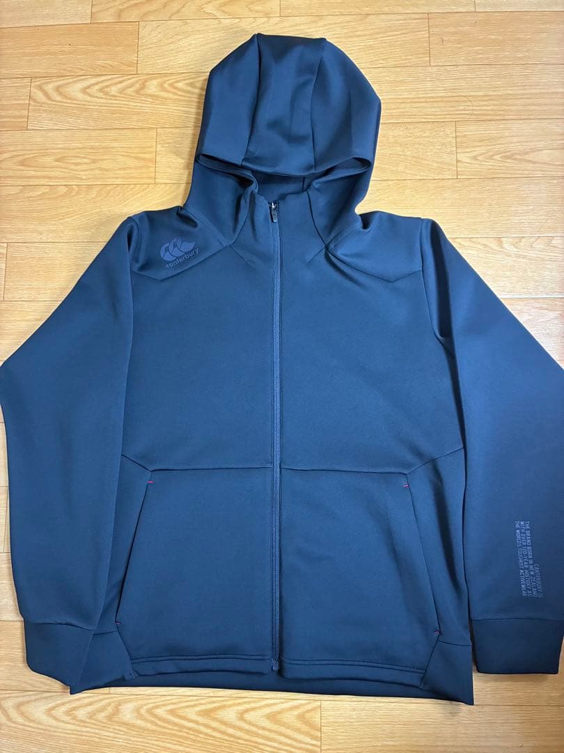 カンタベリー ダフテックエアーライト ジップフーディー ネイビー XL