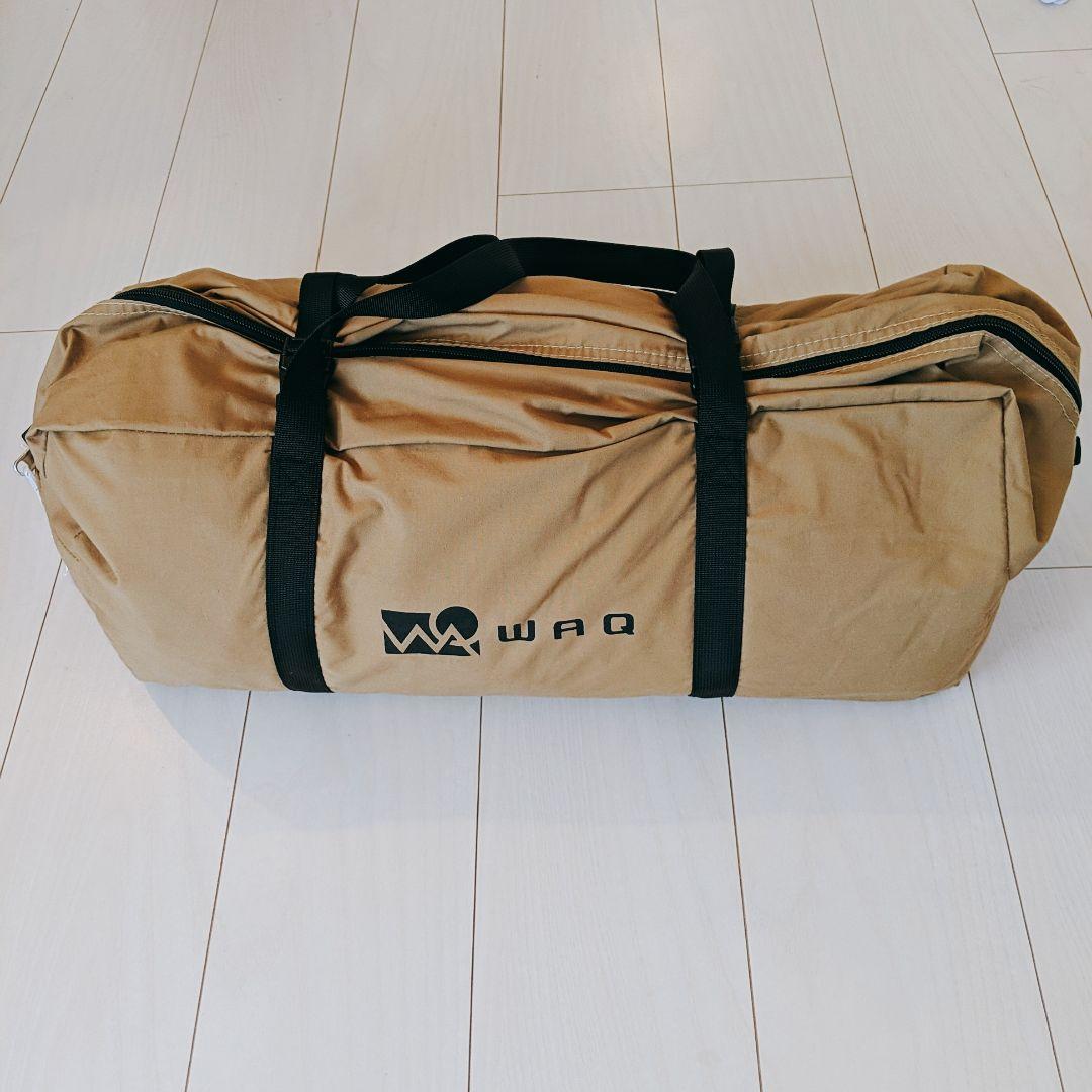 【美品】WAQ 1人用ワンポールテント ソロキャンプに最適！
