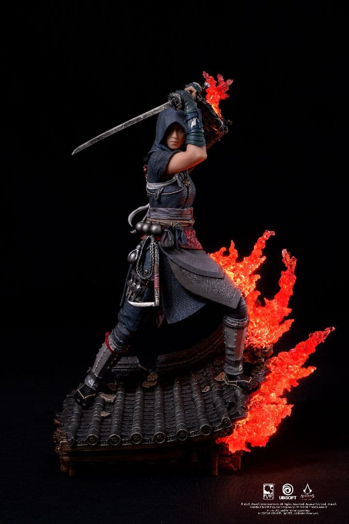 ピュアアーツ アサシンクリードシャドウズ 奈緒江＆弥助 1/8スケール PVC