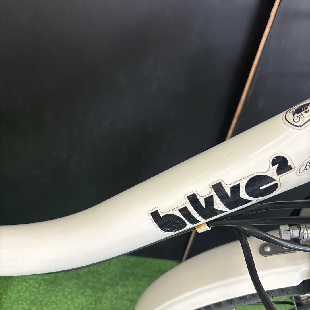電動自転車 BS bikke2 ホワイト 3人乗り対応　52⚫️