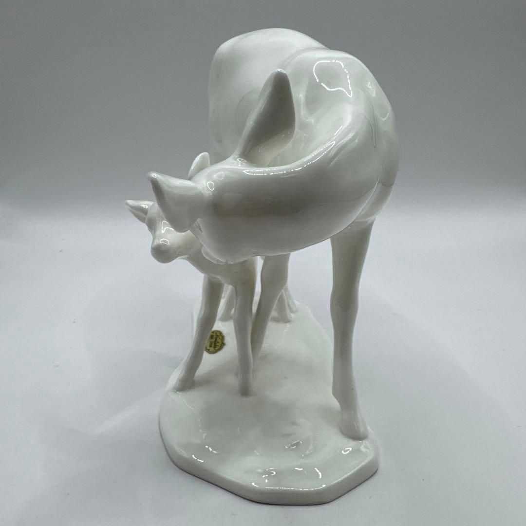 美品✨ノリタケ 親子鹿 オブジェ 置物