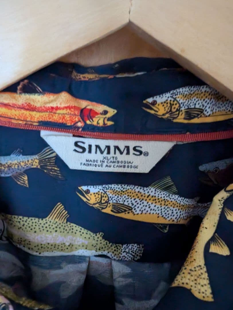 ウェア 2025 SIMMS TAILOUT SS SHIRT XL