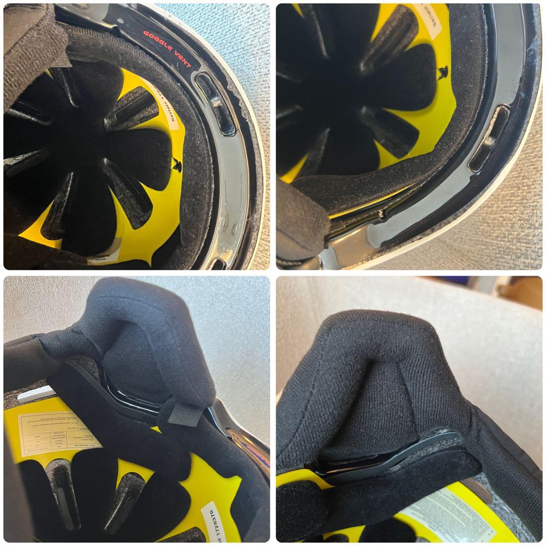 POC FORNIX ヘルメット XL/XXL MIPS RECCO 白オレンジ