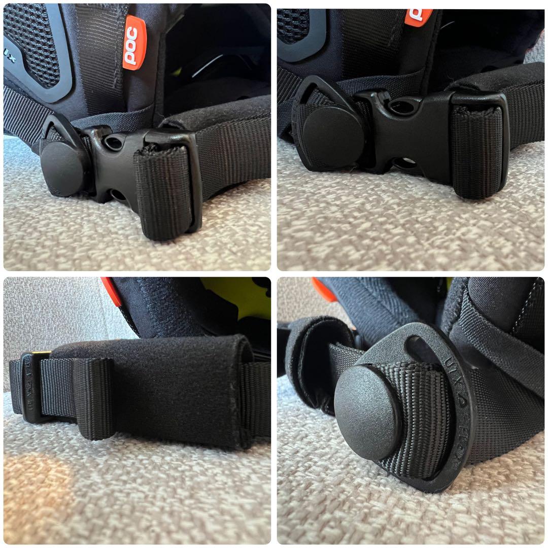 POC FORNIX ヘルメット XL/XXL MIPS RECCO 白オレンジ