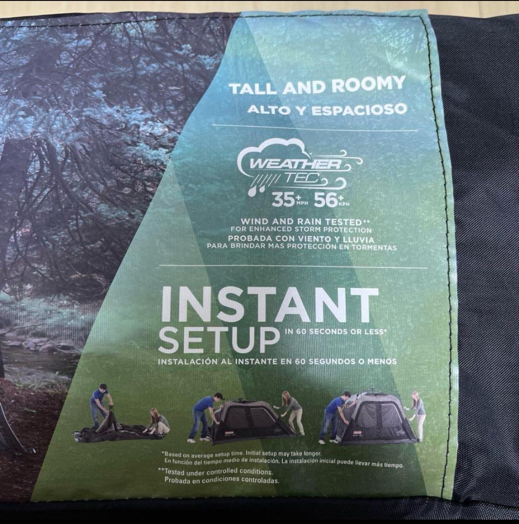 Coleman Instant Cabin 4人用テント　コールマン　新品