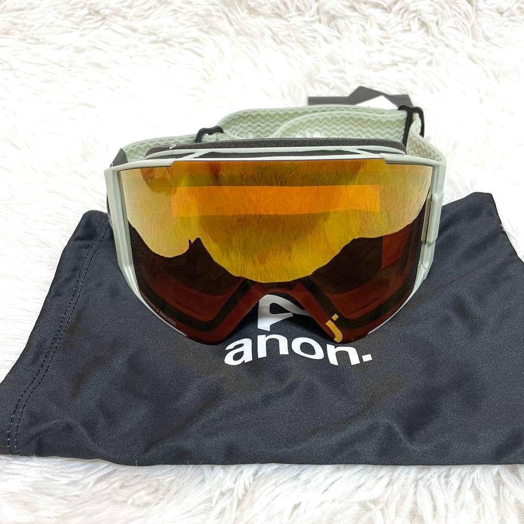 anon Sync シンク M-Fusion アジアンフィット スペアレンズ付き