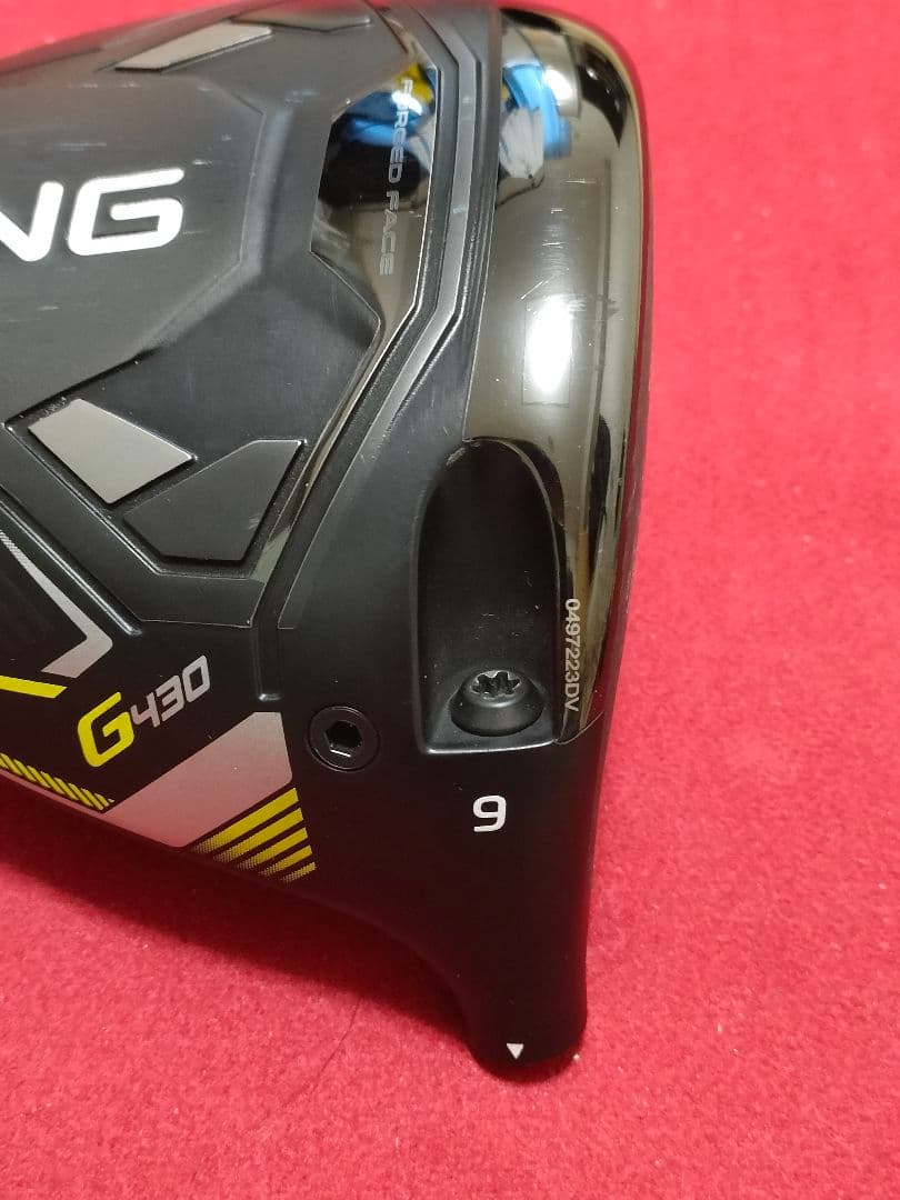 【美品】PING G430LST ドライバー 9度 ツアークローム65X