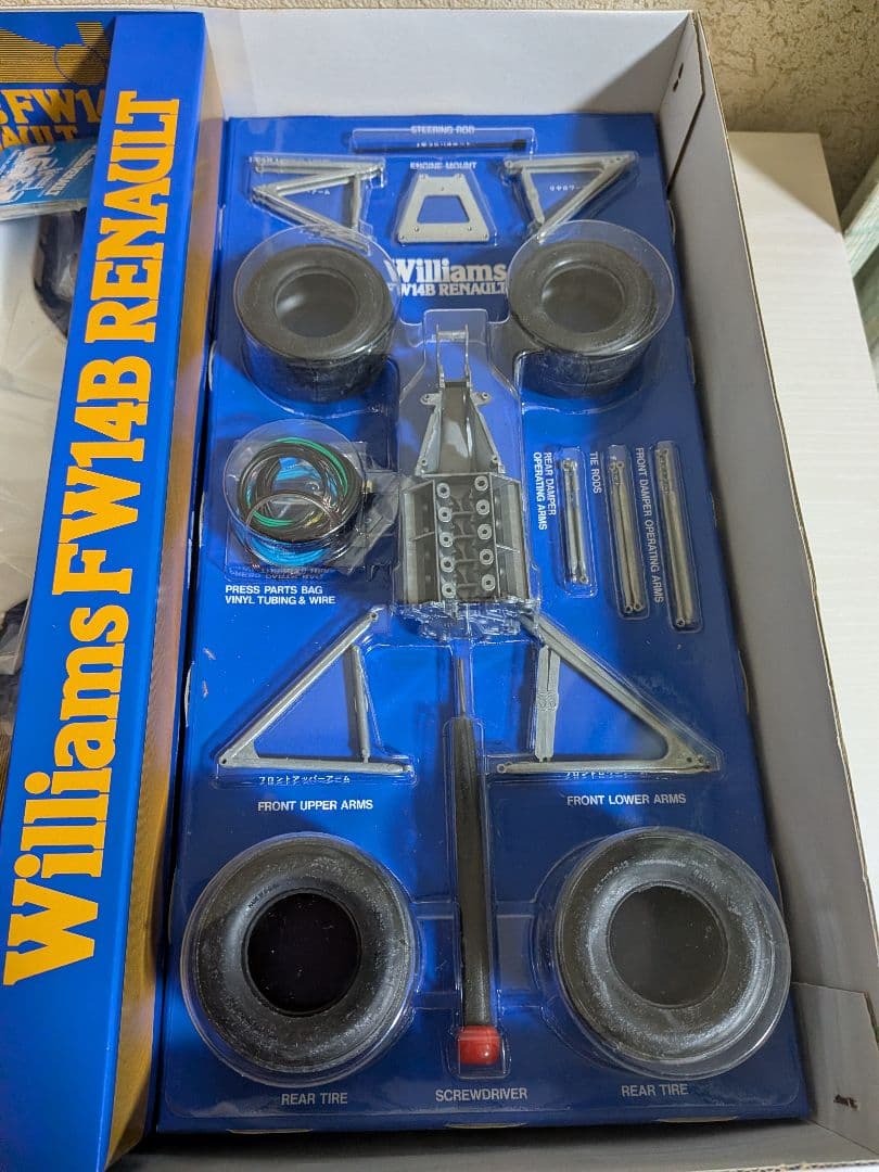 F1 タミヤ 1/12 ビッグスケール ウィリアムズFW-14B ルノー
