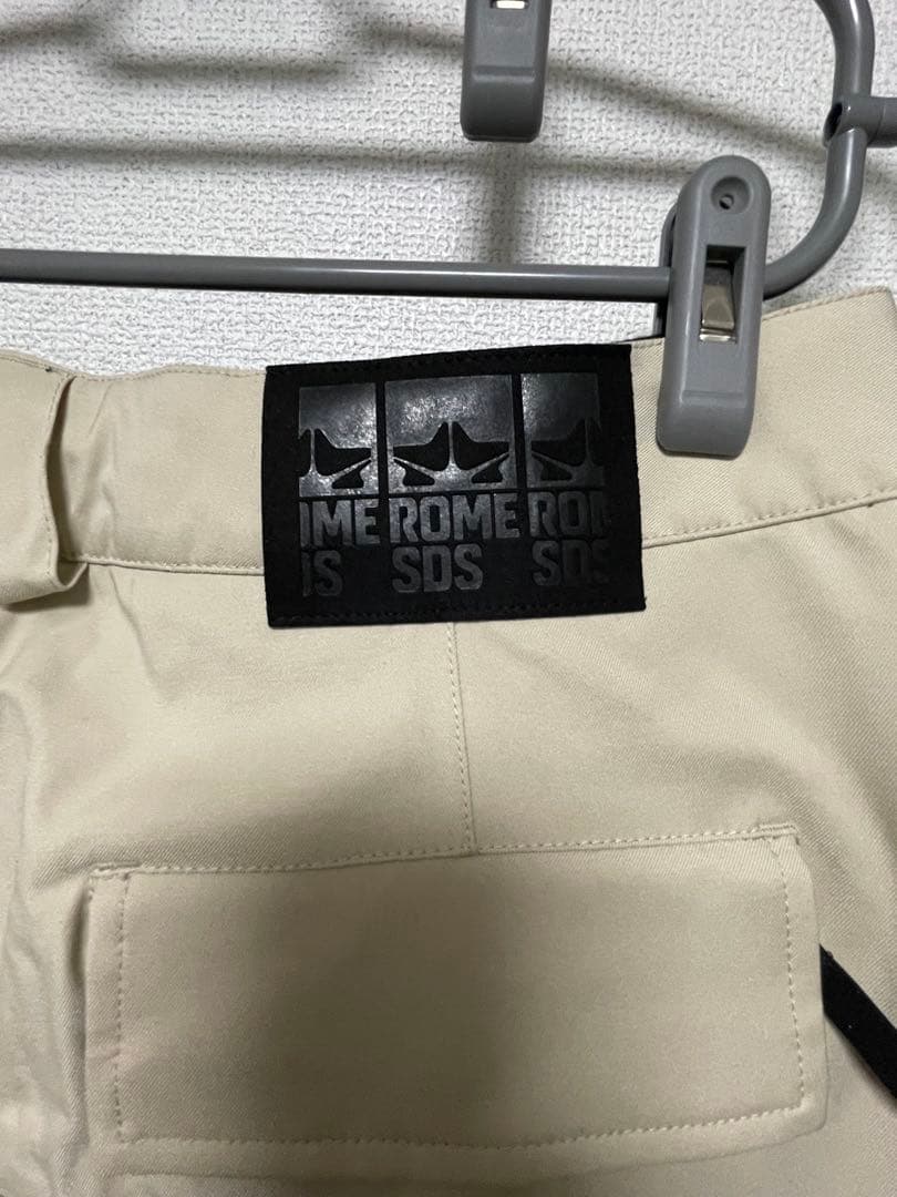 ROME SDS バギーカーゴパンツ　クリーム色