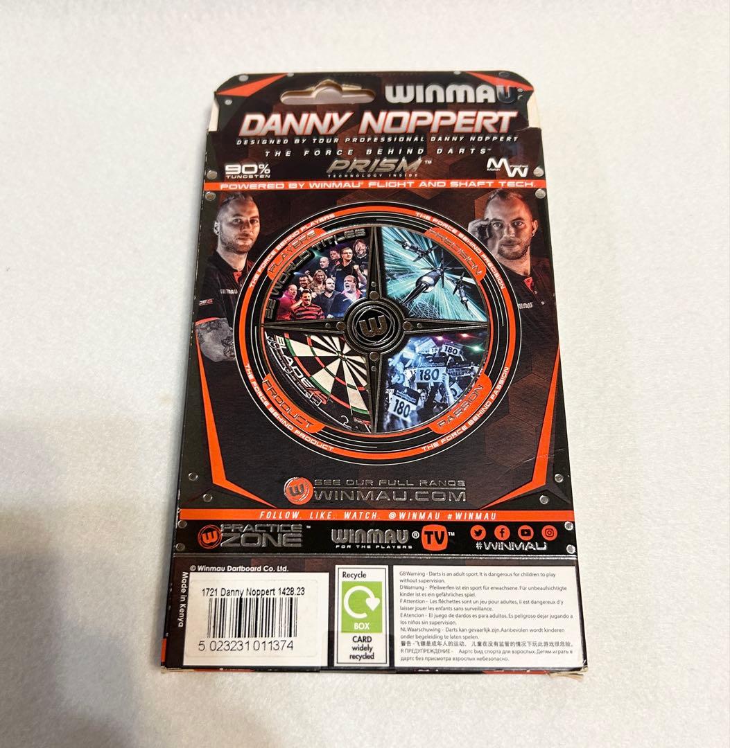 ダーツ バレル Winmau ダニー ノパート 23g STEELTIP