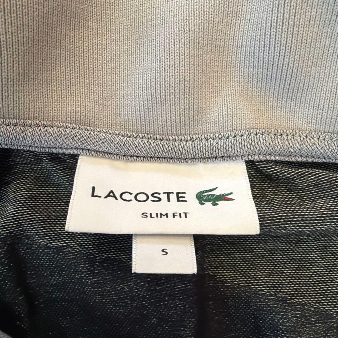 LACOSTE スリムフィット グレーシャツ S