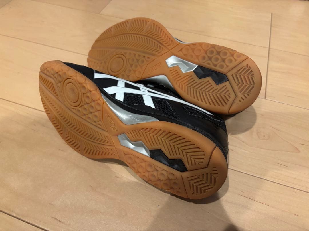 ASICS バレーボールシューズ 27.5cm ブラック