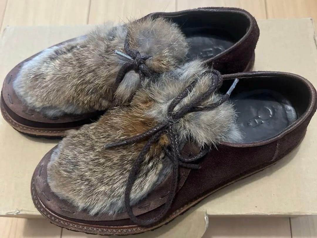Hender Scheme ラビットファーシューズ　定価:¥39.900-