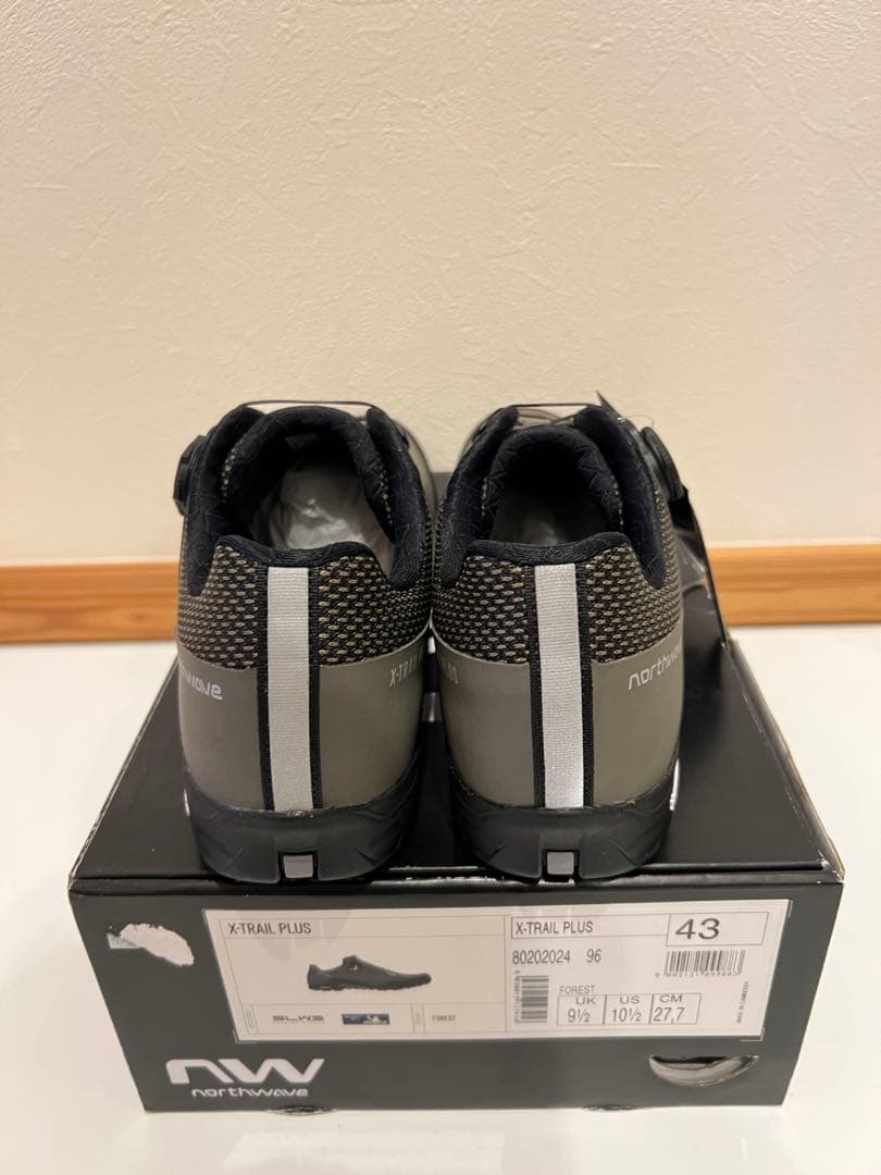 NORTHWAVE NW X-TRAIL PLUS 43サイズ　シューズ　未使用