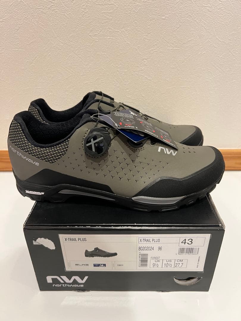 NORTHWAVE NW X-TRAIL PLUS 43サイズ　シューズ　未使用