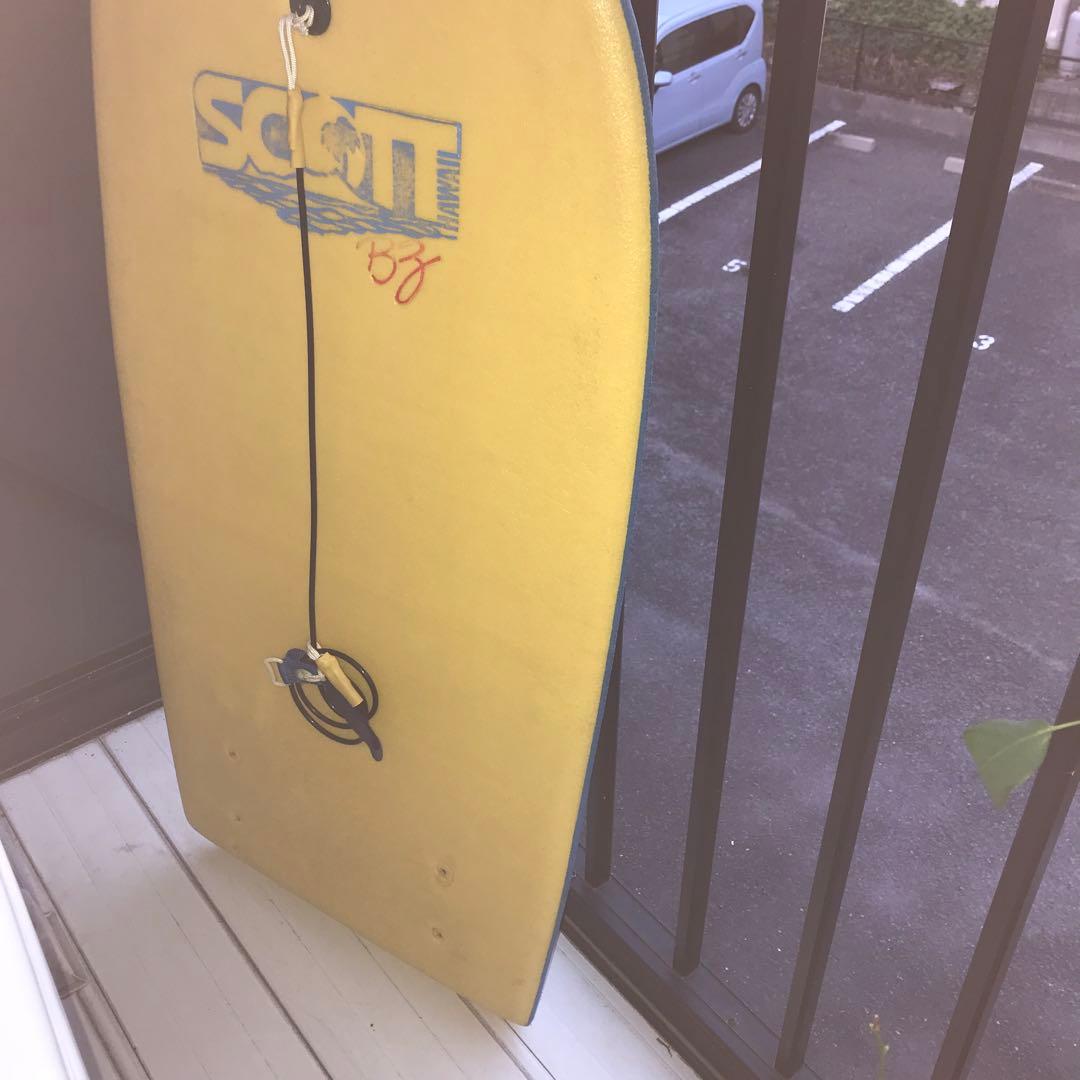 ビンテージ　SCOTT ボディーソフトボード　ボード　OLDブギーボード