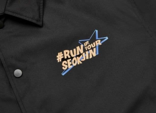 BTS✶JIN✶RUNSEOKJIN Coach Jacket Lサイズ