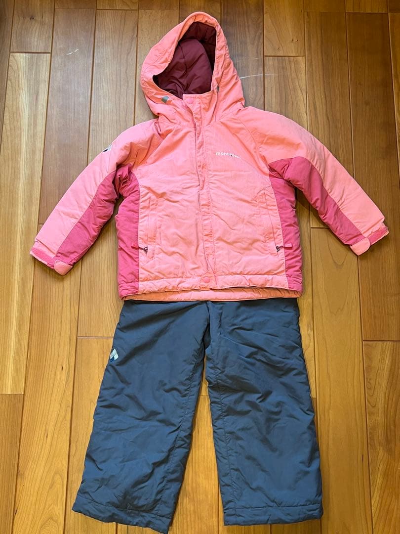 Mont bell スキーウェア　110cm