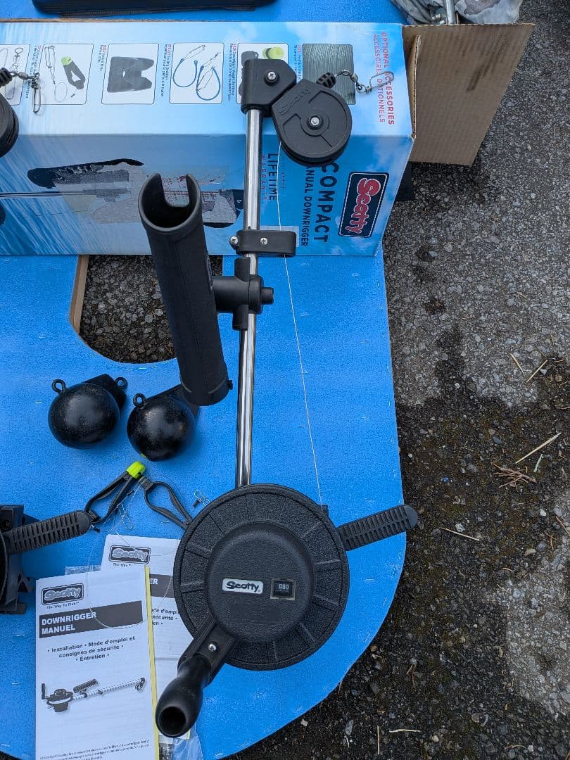 ヒラマサ様　ダウンリガーScotty1050MP トローリング　2台フルセット