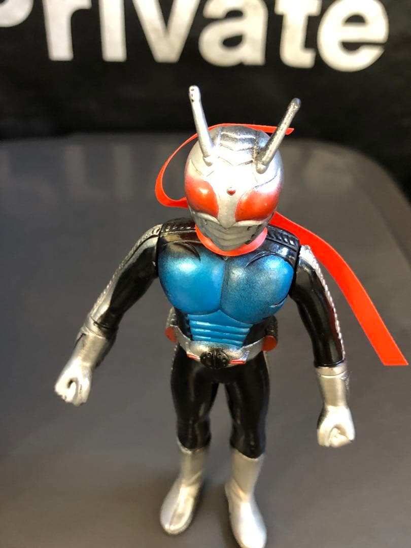 仮面ライダー スーパー1ミニソフビ 当時物 レトロソフビ POPY ポピー