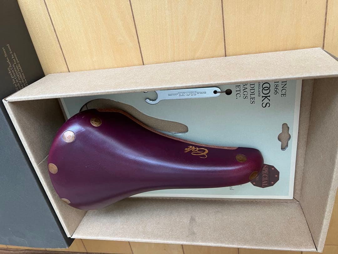 BROOKS サドル　COLT バイオレット