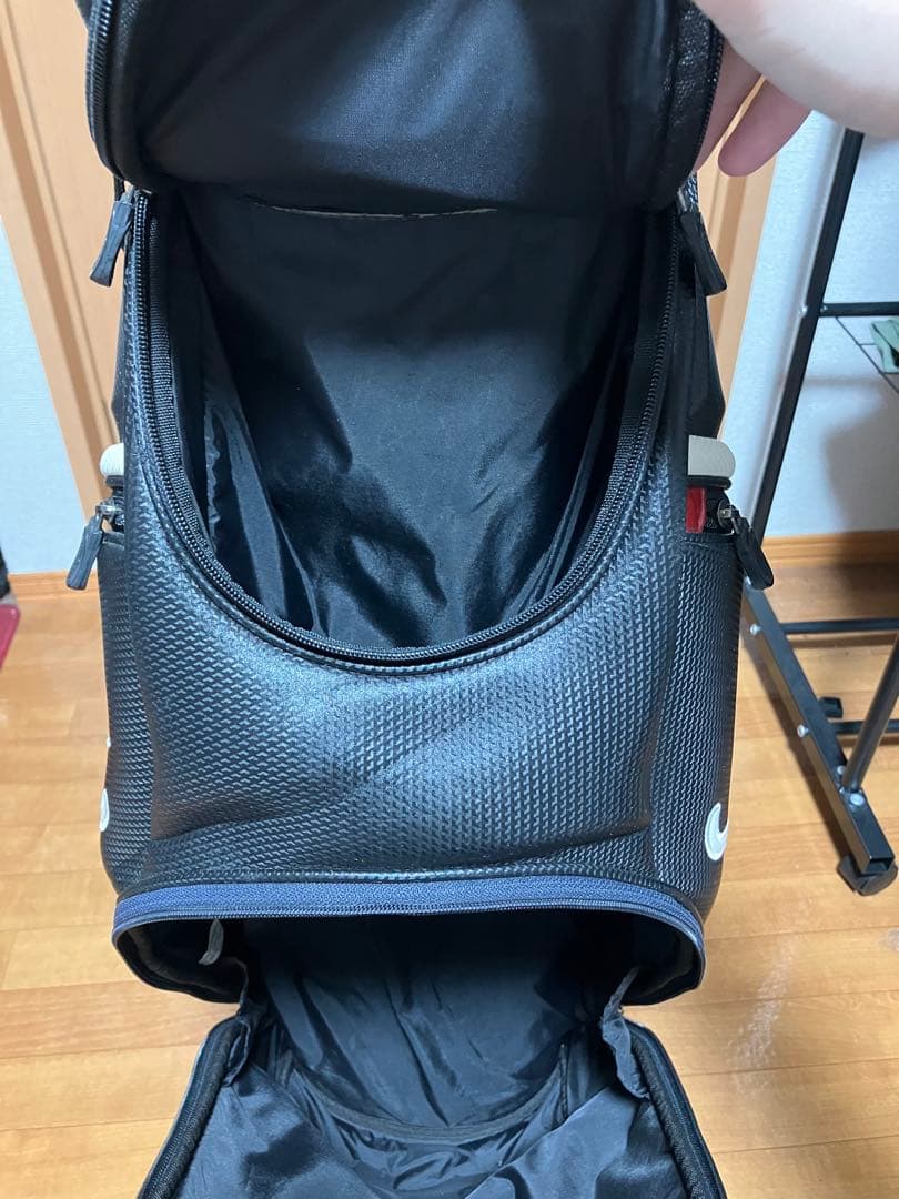 Titleist キャディバッグ 黒/白　小物セット